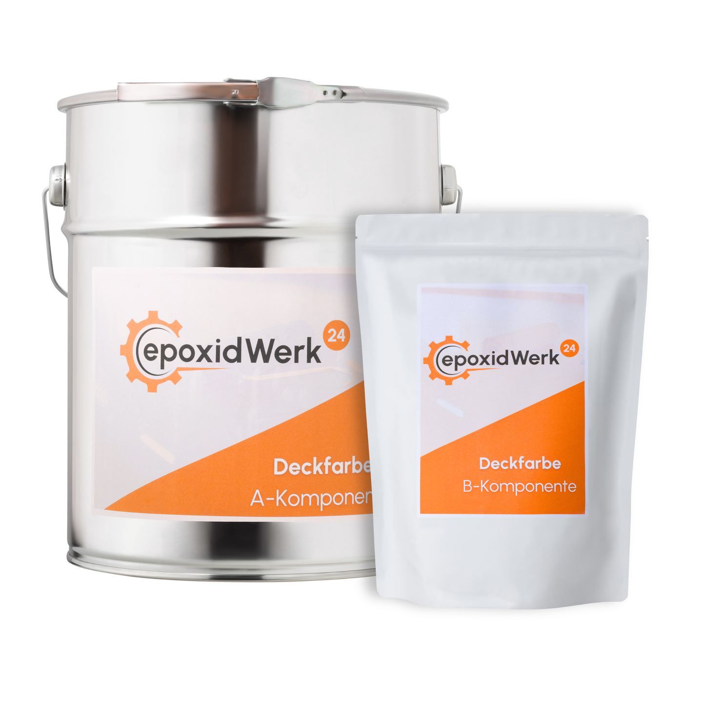 2K Epoxidharz zum Aufrollen - Deckschicht
