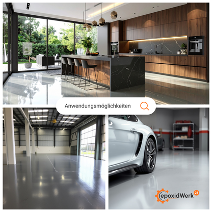 2K Epoxidharz zum Aufrollen - Deckschicht