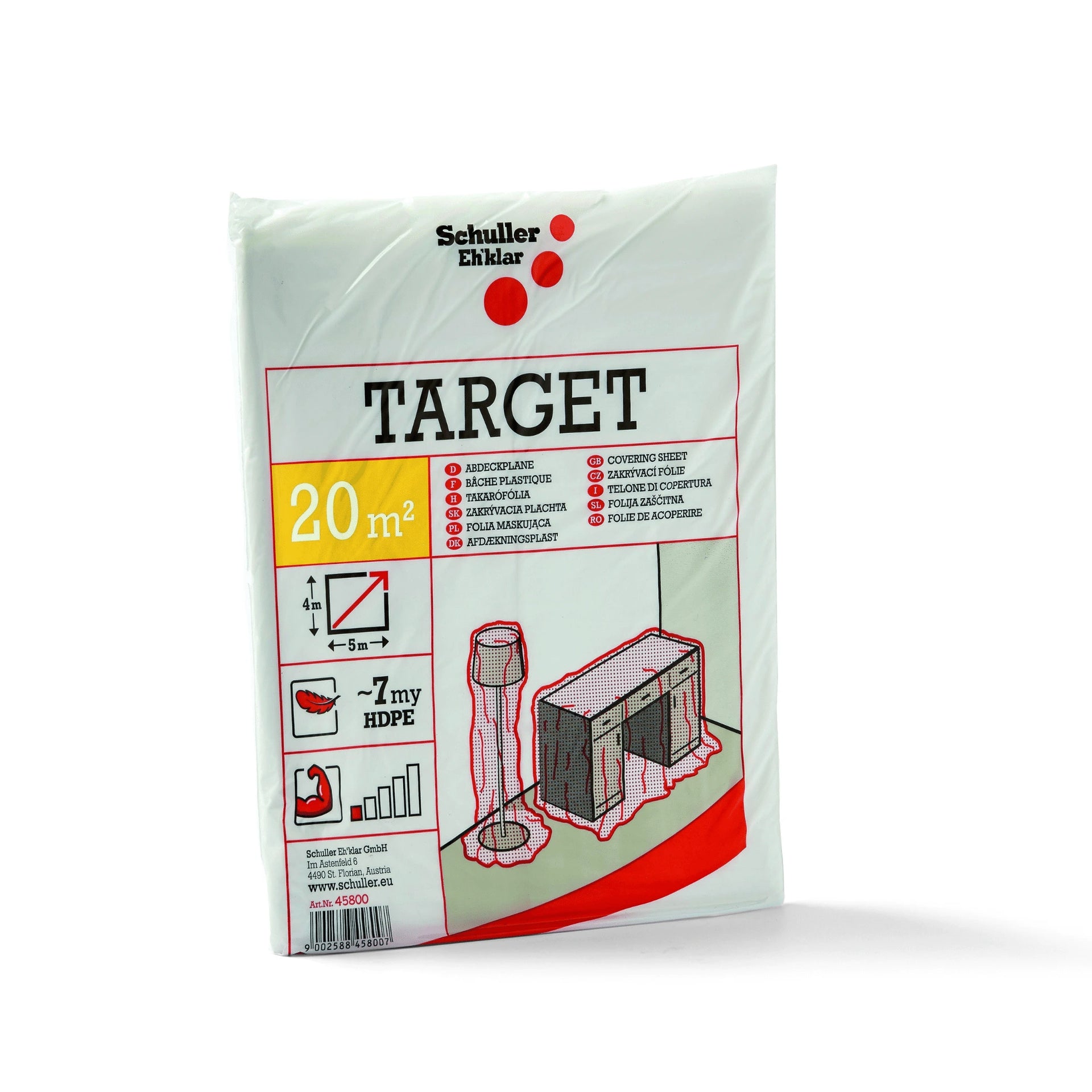 Schuller Target Abdeckfolie S7 4x5m