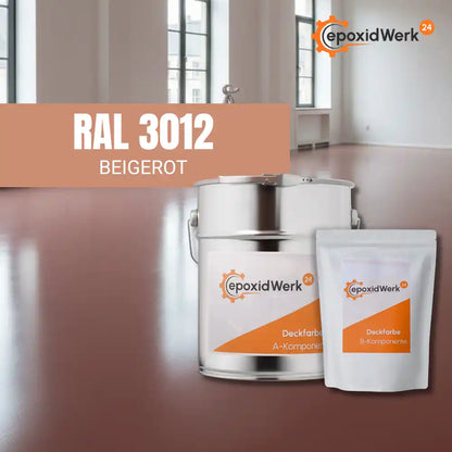 2K Epoxidharz zum Aufrollen - Deckschicht