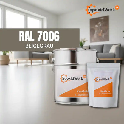 2K Epoxidharz zum Aufrollen - Deckschicht