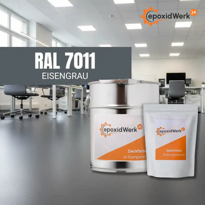 2K Epoxidharz zum Aufrollen - Deckschicht