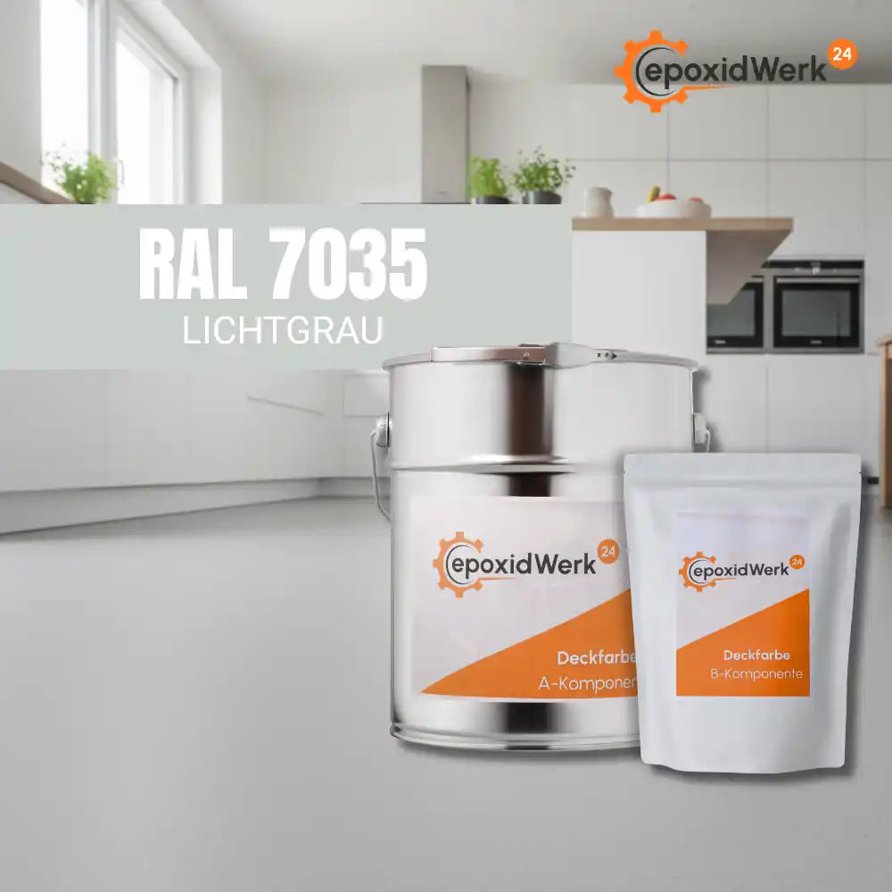 2K Epoxidharz zum Aufrollen - Deckschicht