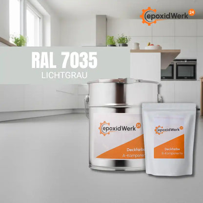 2K Epoxidharz zum Aufrollen - Deckschicht