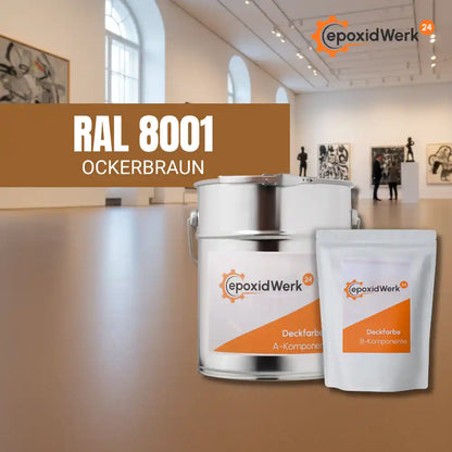 2K Epoxidharz zum Aufrollen - Deckschicht