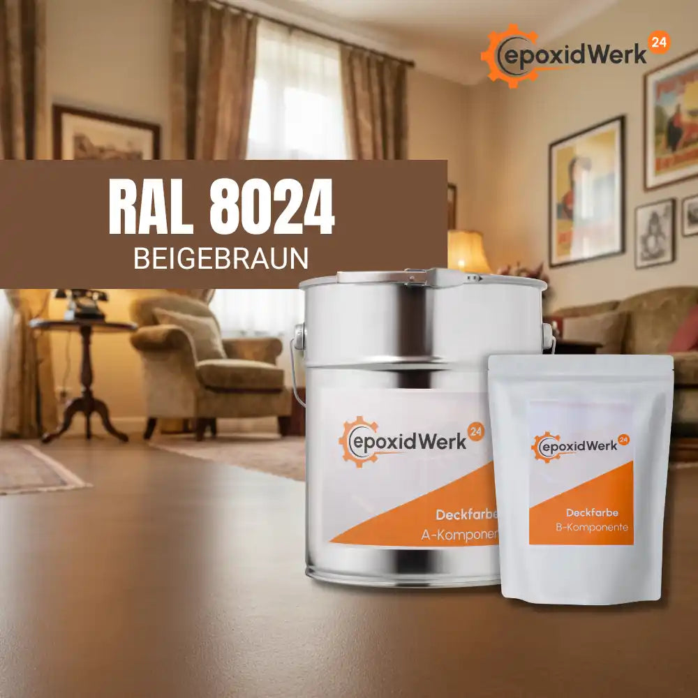 2K Epoxidharz zum Aufrollen - Deckschicht