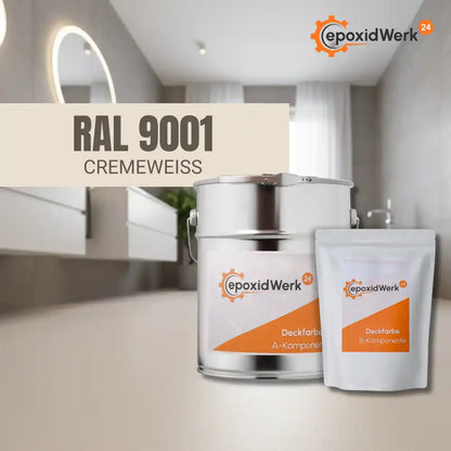 2K Epoxidharz zum Aufrollen - Deckschicht